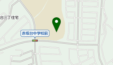 堺市立赤坂台中学校の地図画像