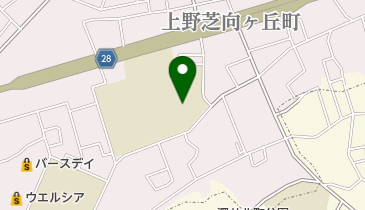 堺市立上野芝中学校の地図画像