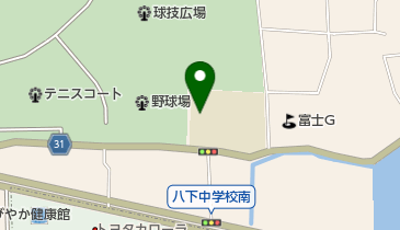 堺市立八下中学校の地図画像