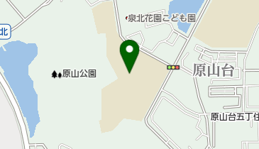 堺市立原山台中学校の地図画像