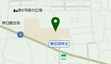 堺市立日置荘中学校の地図画像