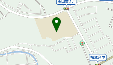 堺市立若松台中学校の地図画像