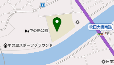 吹田市立第三中学校の地図画像