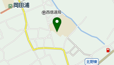 泉南市立西信達中学校の地図画像