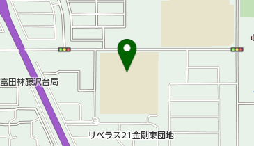 富田林市立藤陽中学校の地図画像