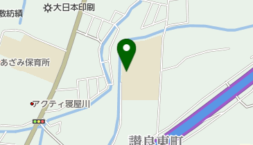 寝屋川市立第七中学校の地図画像