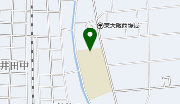 東大阪市立新喜多中学校の地図画像