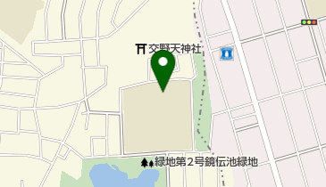 枚方市立楠葉中学校の地図画像