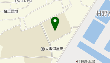 枚方市立桜丘中学校の地図画像
