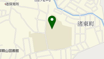 枚方市立第一中学校の地図画像
