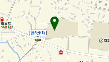 枚方市立第三中学校の地図画像