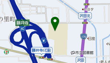 藤井寺市立第三中学校の地図画像