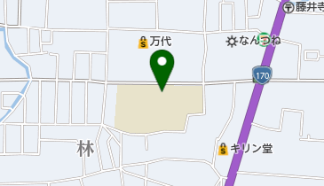 藤井寺市立道明寺中学校の地図画像