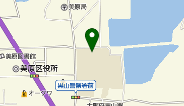 堺市立美原中学校の地図画像