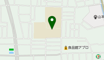 八尾市立曙川中学校の地図画像