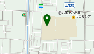 八尾市立上之島中学校の地図画像