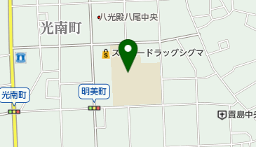 八尾市立成法中学校の地図画像