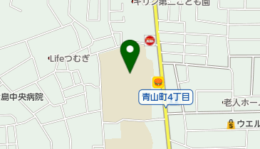 八尾市立高美中学校の地図画像