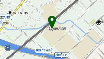 私立清風南海中学校の地図画像