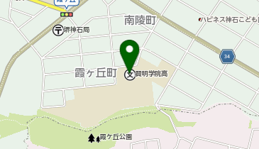 私立賢明学院中学校の地図画像