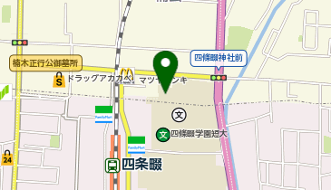 私立四條畷学園中学校の地図画像