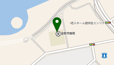 私立大阪金剛インターナショナル中学校の地図画像