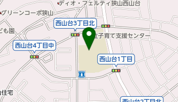 大阪狭山市立南第一小学校の地図画像