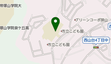 大阪狭山市立南第三小学校の地図画像