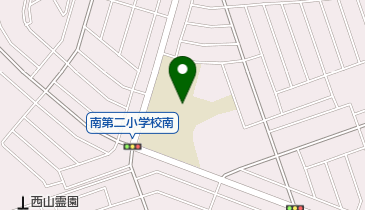 大阪狭山市立南第二小学校の地図画像
