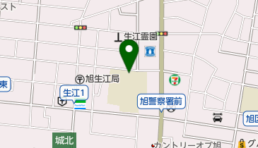 大阪市立生江小学校の地図画像