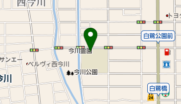 大阪市立今川小学校の地図画像