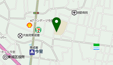 大阪市立今里小学校の地図画像