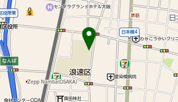 大阪市立浪速小学校の地図画像