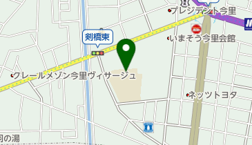 大阪市立大成小学校の地図画像