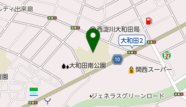 大阪市立大和田小学校の地図画像