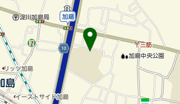 大阪市立加島小学校の地図画像