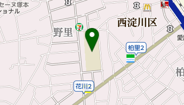 大阪市立柏里小学校の地図画像