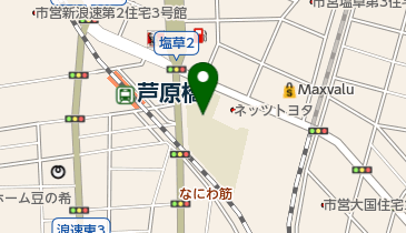 大阪市立栄小学校の地図画像