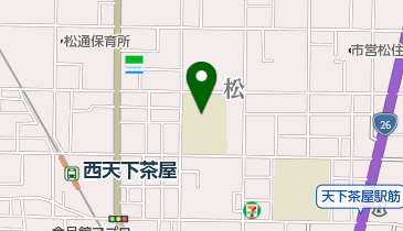 大阪市立橘小学校の地図画像