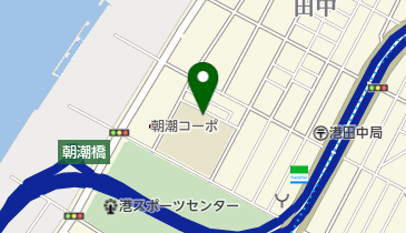 大阪市立田中小学校の地図画像
