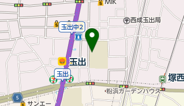 大阪市立玉出小学校の地図画像