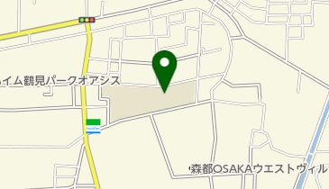 大阪市立鶴見南小学校の地図画像