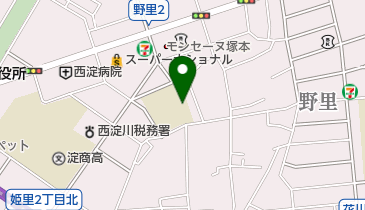 大阪市立野里小学校の地図画像