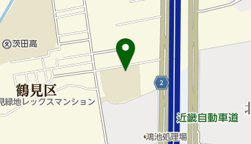 大阪市立茨田小学校の地図画像