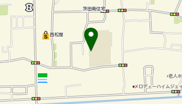 大阪市立茨田南小学校の地図画像