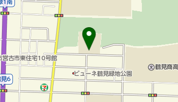 大阪市立みどり小学校の地図画像
