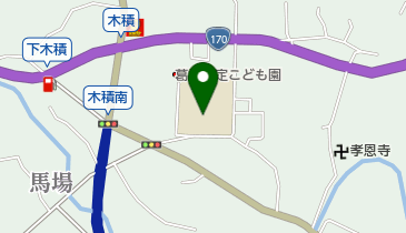 貝塚市立葛城小学校の地図画像