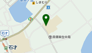 貝塚市立中央小学校の地図画像