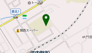 交野市立岩船小学校の地図画像