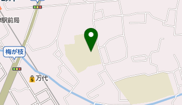 交野市立郡津小学校の地図画像